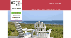 Desktop Screenshot of georgiaheritagebank.com